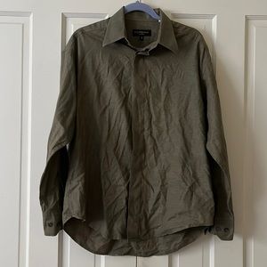 Yves Saint Laurent Long Sleeve Button Down Shirt